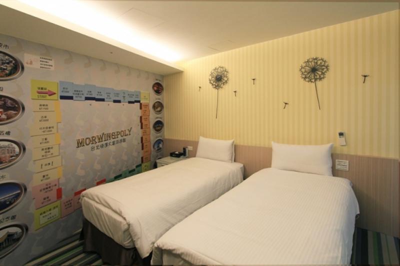Morwing Hotel Fuzhong Tchaj-pej Exteriér fotografie